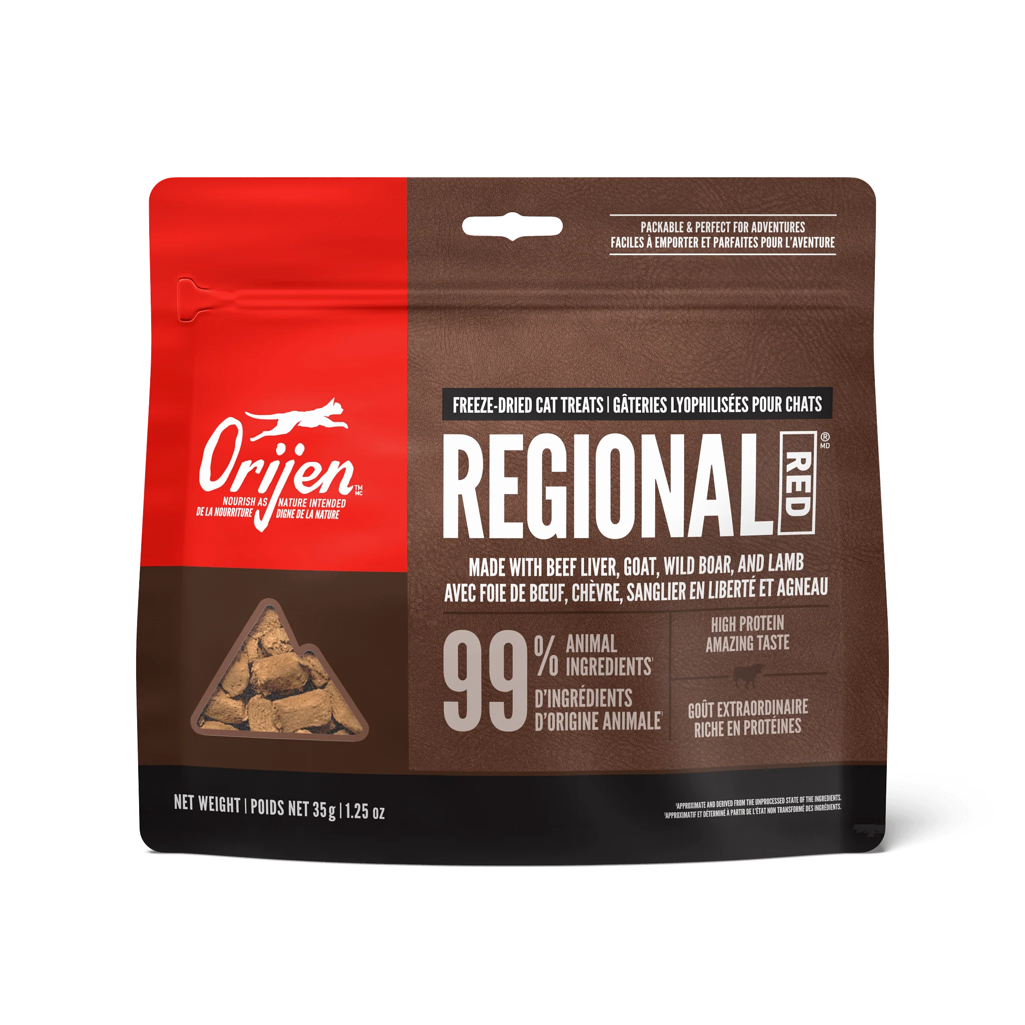 Orijen Freeze-Dried Cat Treats Regional Red