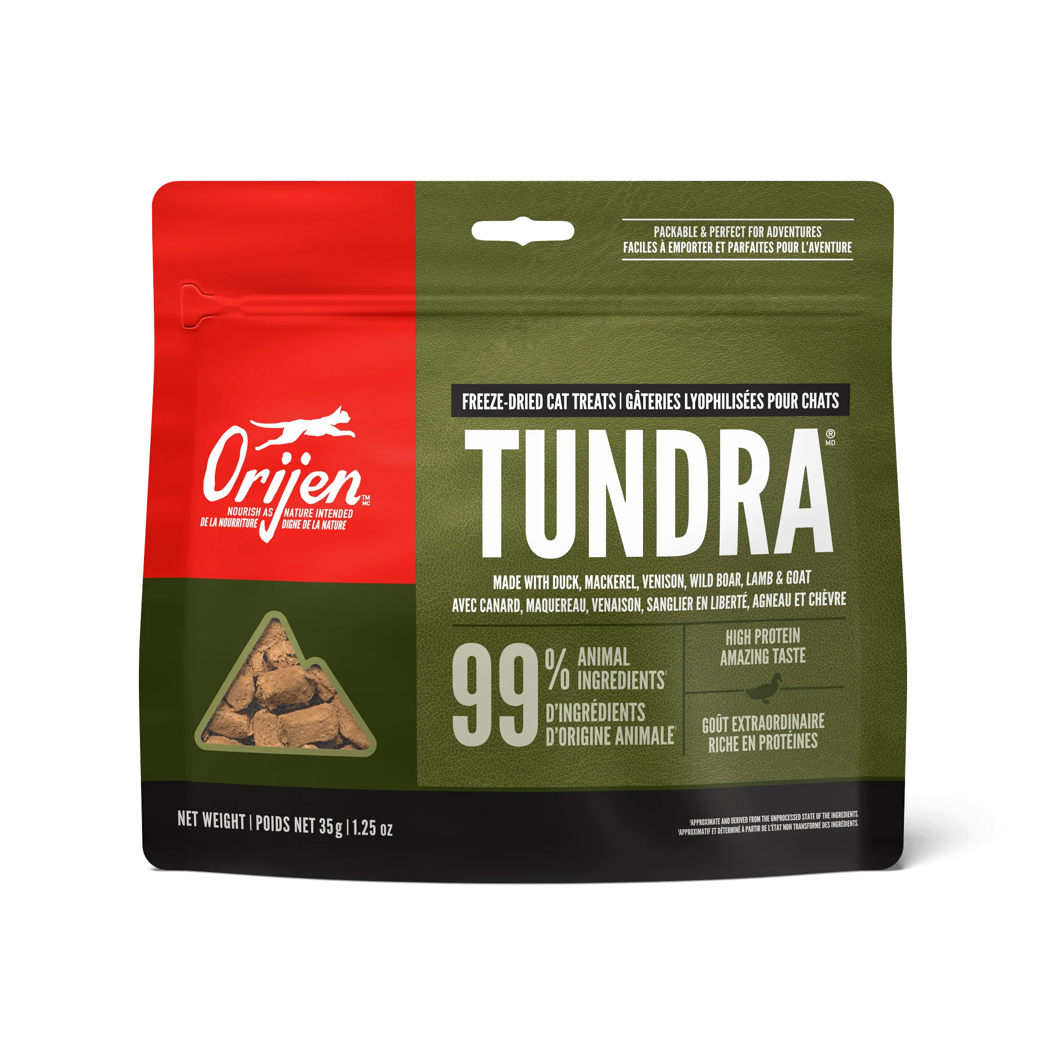 Orijen Freeze-Dried Cat Treats Tundra