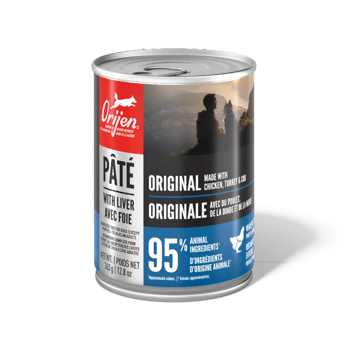 Orijen Pate Wet Dog Original with Liver