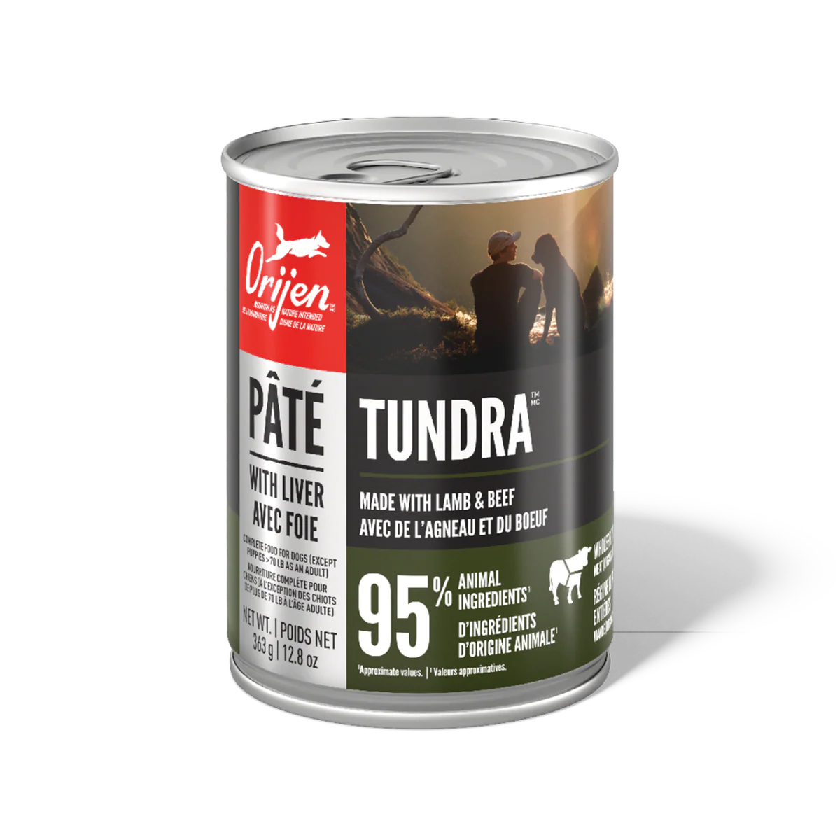 Orijen Pate Wet Dog Tundra with Liver