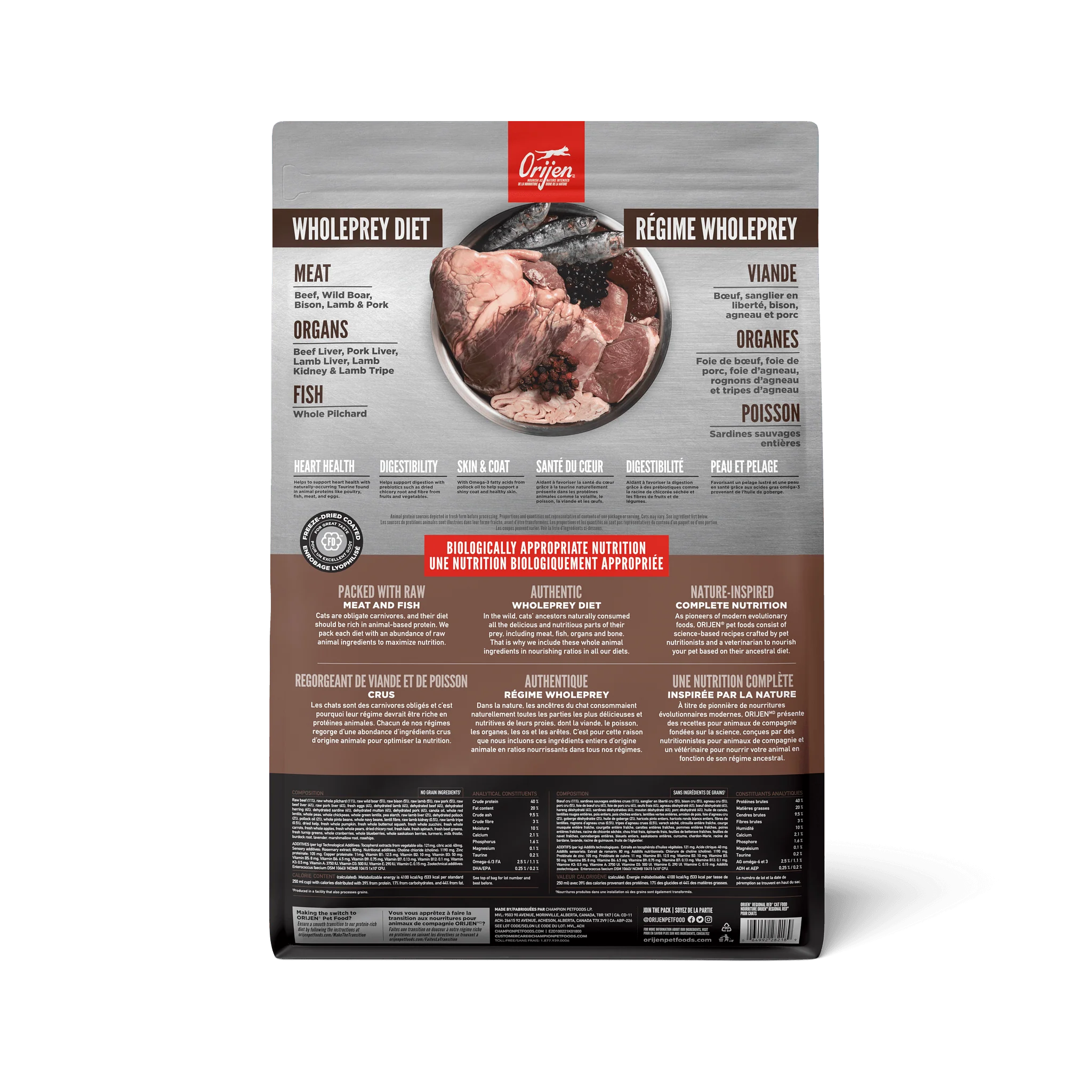 Orijen Regional Red Dry Cat Food Recipe - Image 2