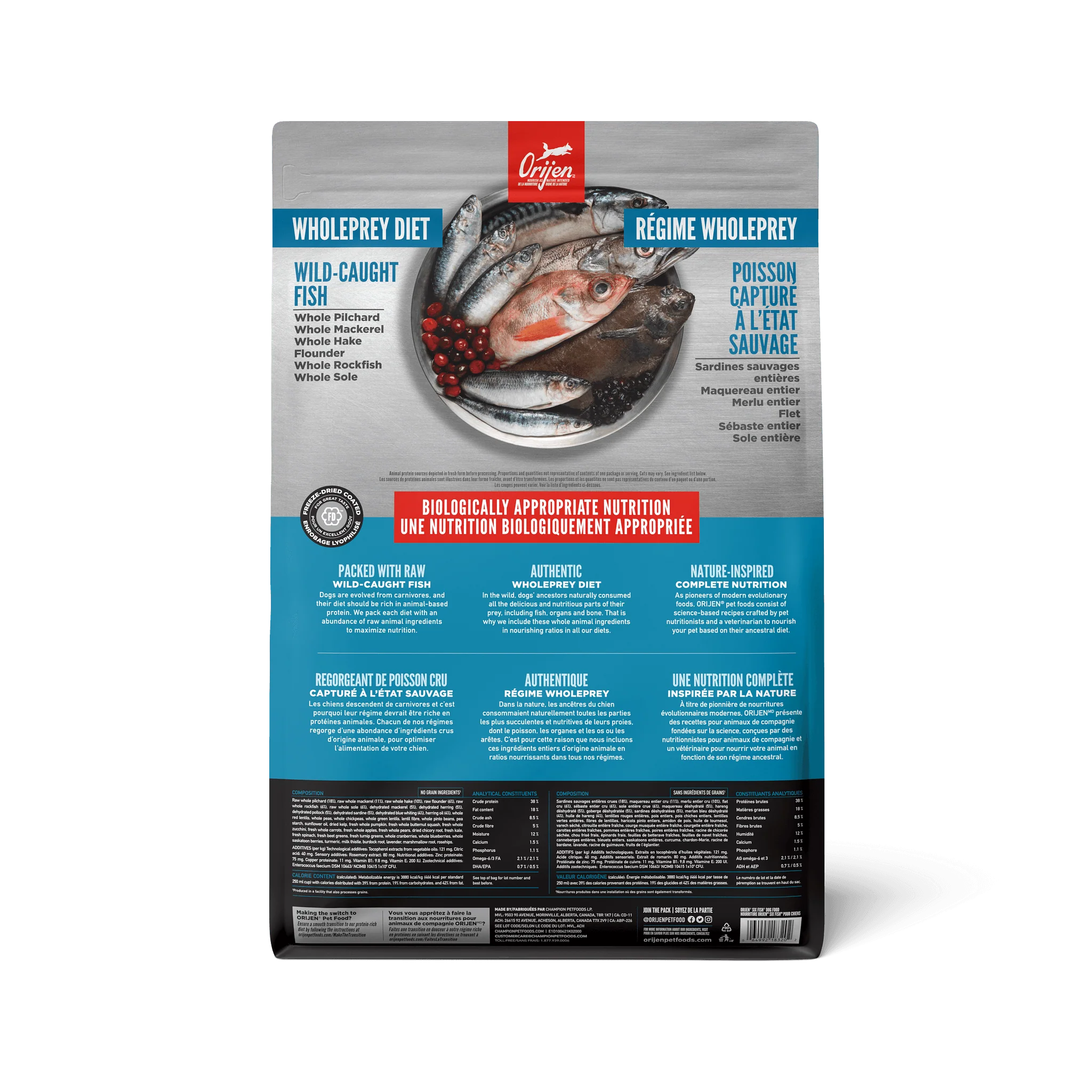 Orijen Six Fish Dry Dog Food Recipe - Image 2
