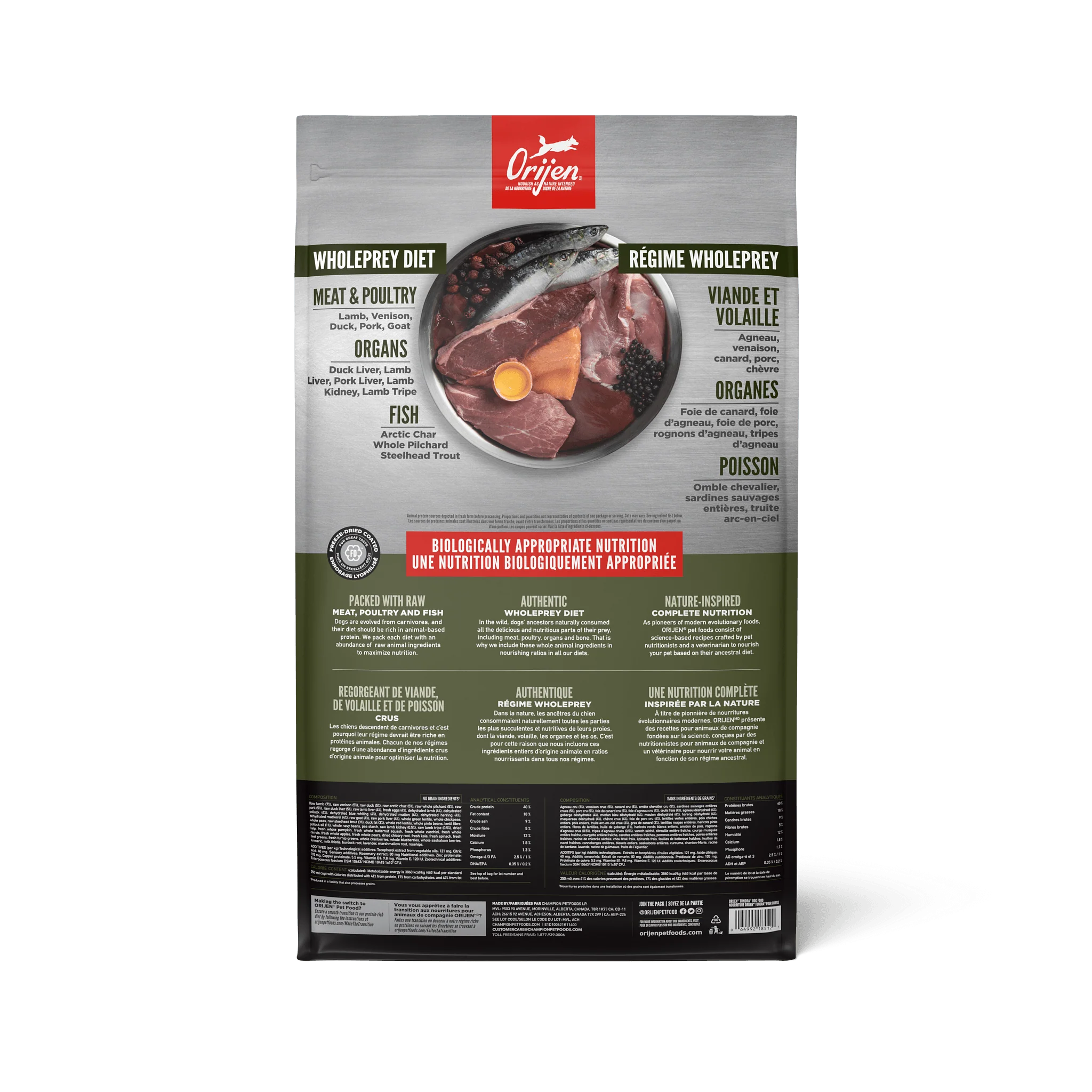 Orijen Tundra Dry Dog Food Recipe - Image 2