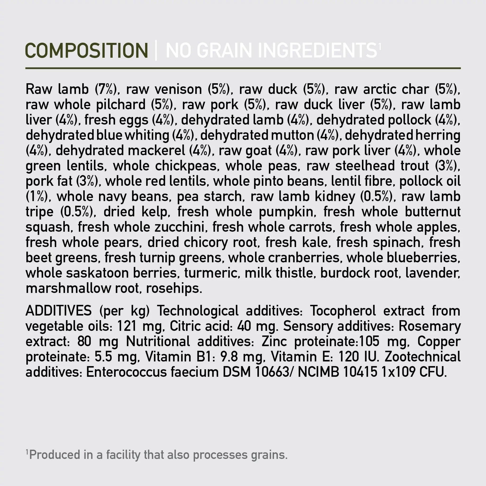 Orijen Tundra Dry Dog Food Recipe - Image 4