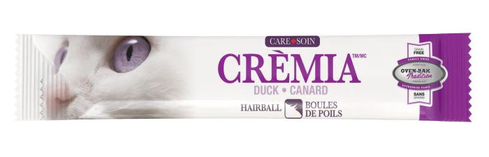 Oven Baked Cremia Lickable Grain Free Hairball Duck Tubes - Image 2