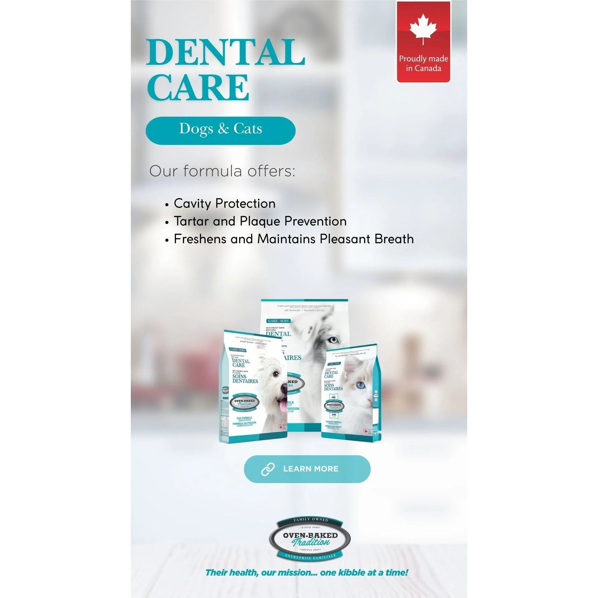 Oven Baked Tradition Dental Care Dry Food For Adult Dogs - Image 4