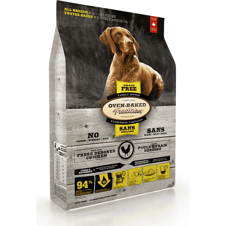 Oven-Baked Tradition Grain Free All Life Stages Chicken Dog Food - Image 2