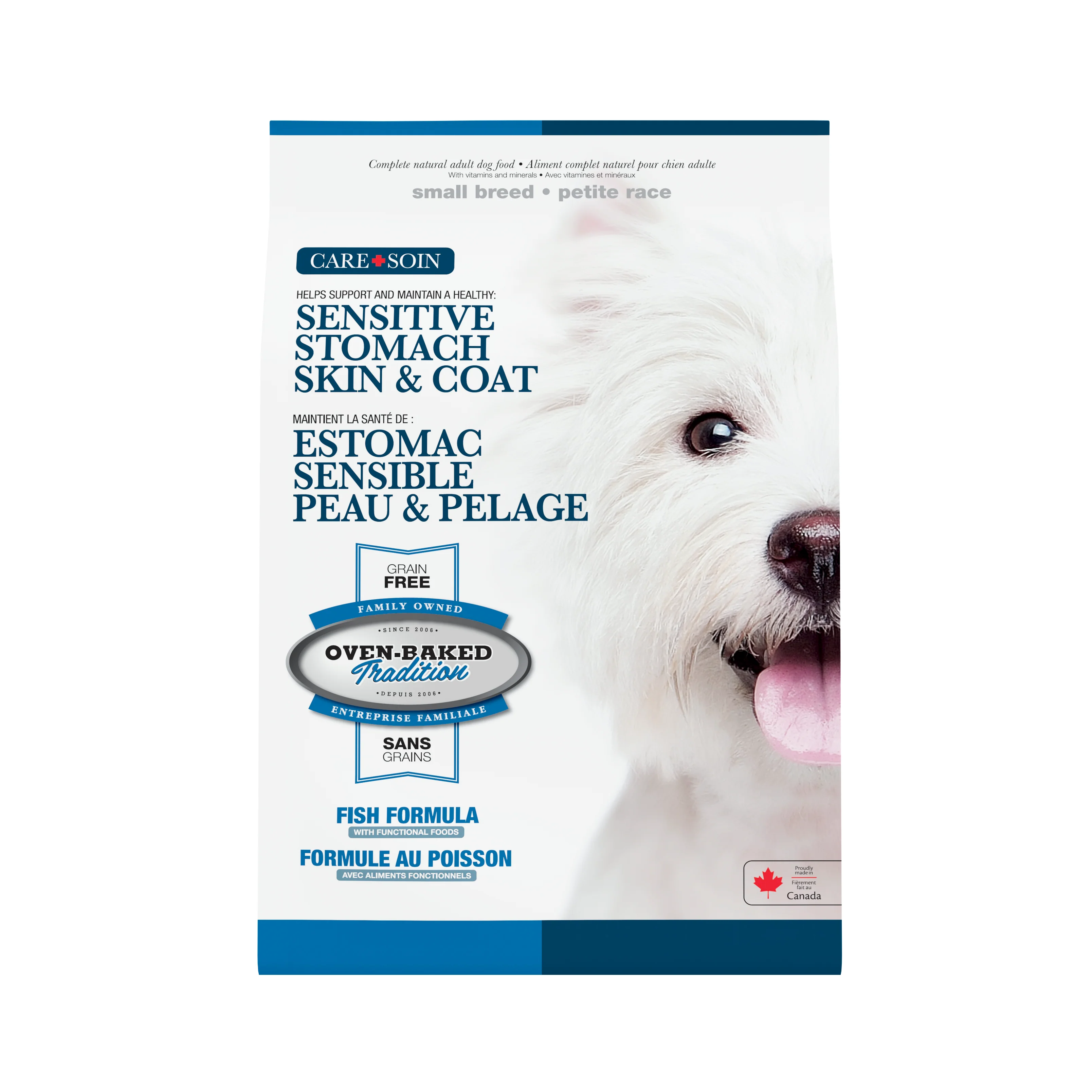 Oven Baked Tradition Sensitive Stomach, Skin, and Coat Dry Food For Small Breed Dogs
