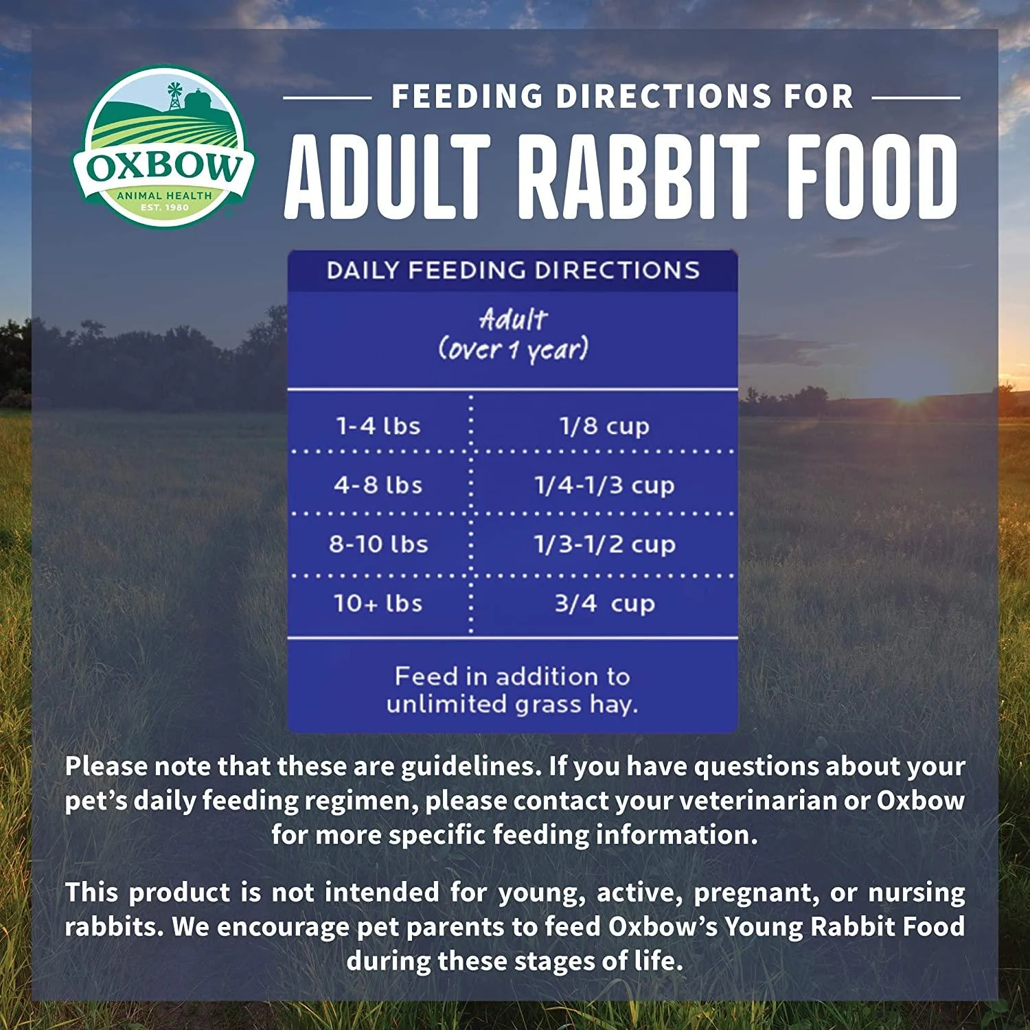 Oxbow Essentials Adult Rabbit Food - Image 4