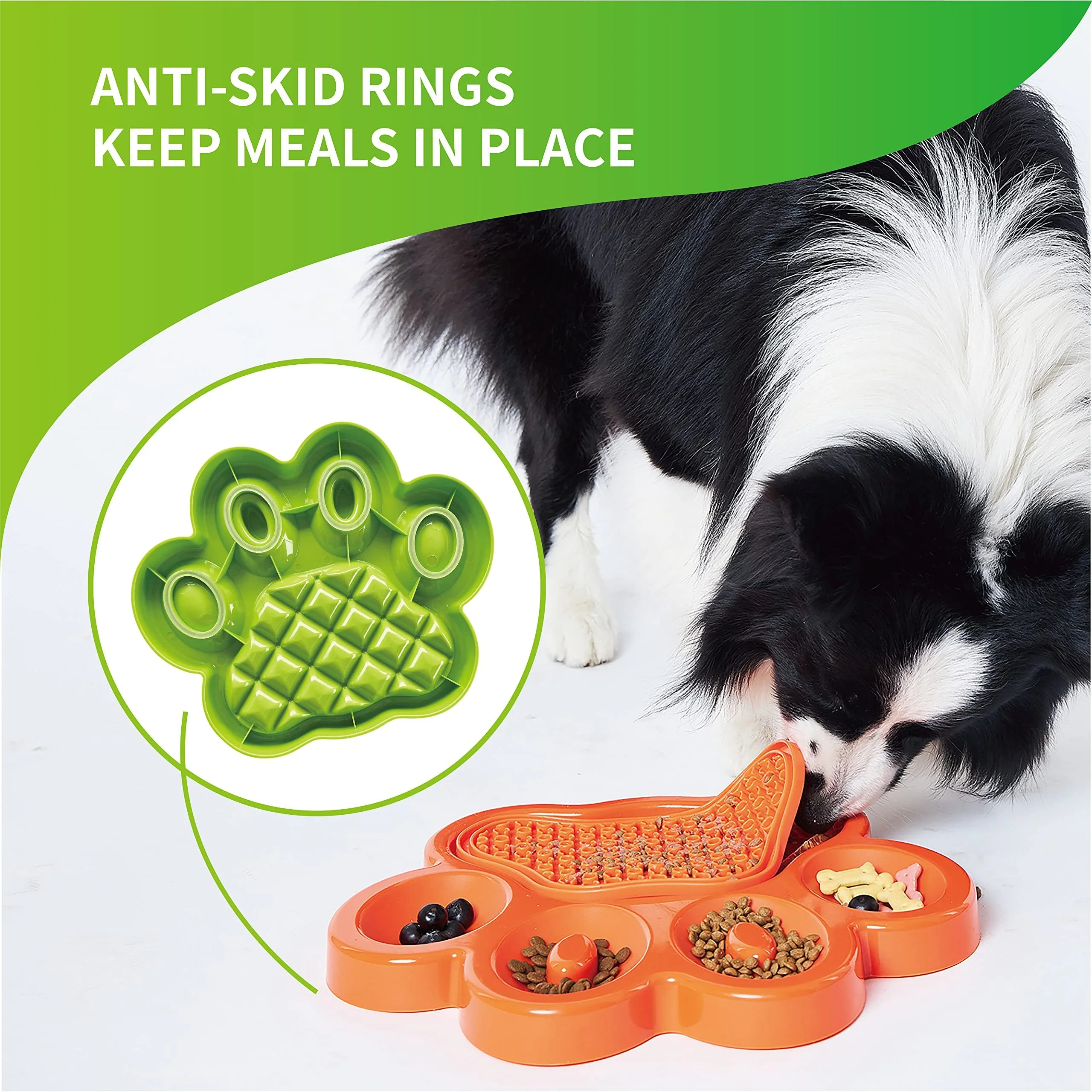 PetDreamHouse 2 In 1 Lick Pad With Slow Feeder Plate - Image 5