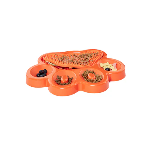 PetDreamHouse 2 In 1 Lick Pad With Slow Feeder Plate - Image 6