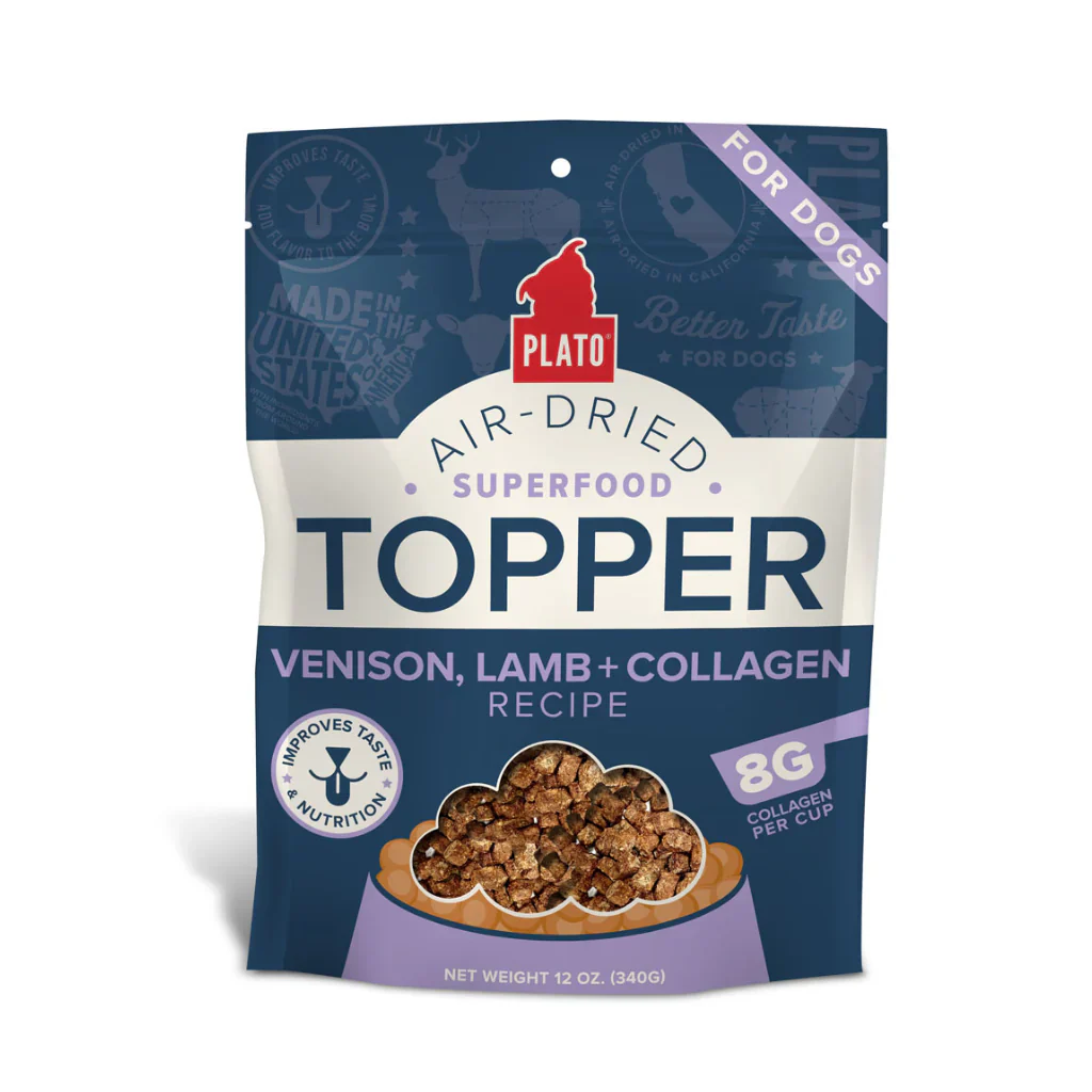 Plato Dog Food Topper Venison, Lamb & Beef Collagen - Image 2
