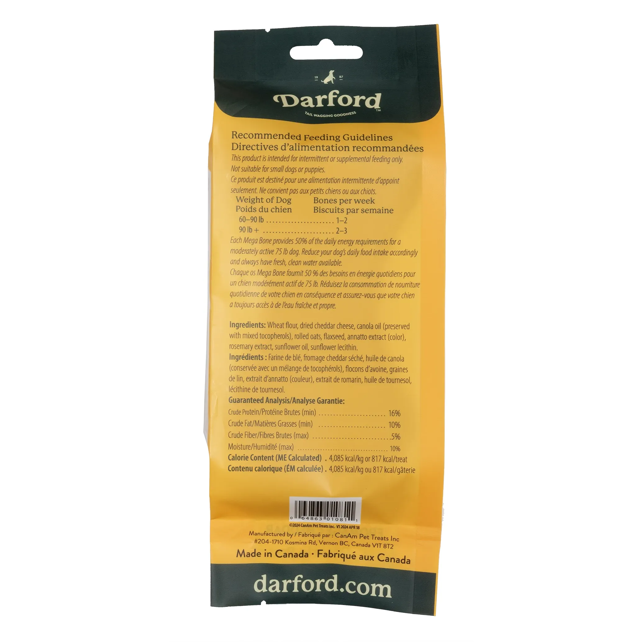 Darford Mega Bones Junior Cheese - Image 2