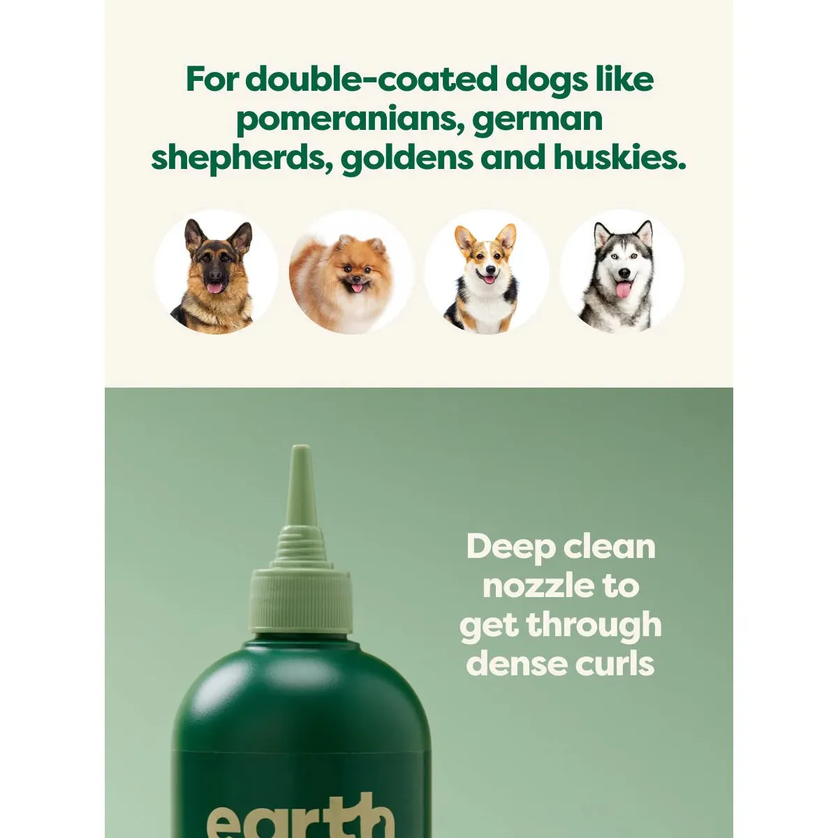 Earth Rated 3 In 1 Dog Shampoo For Double Coats - Image 4