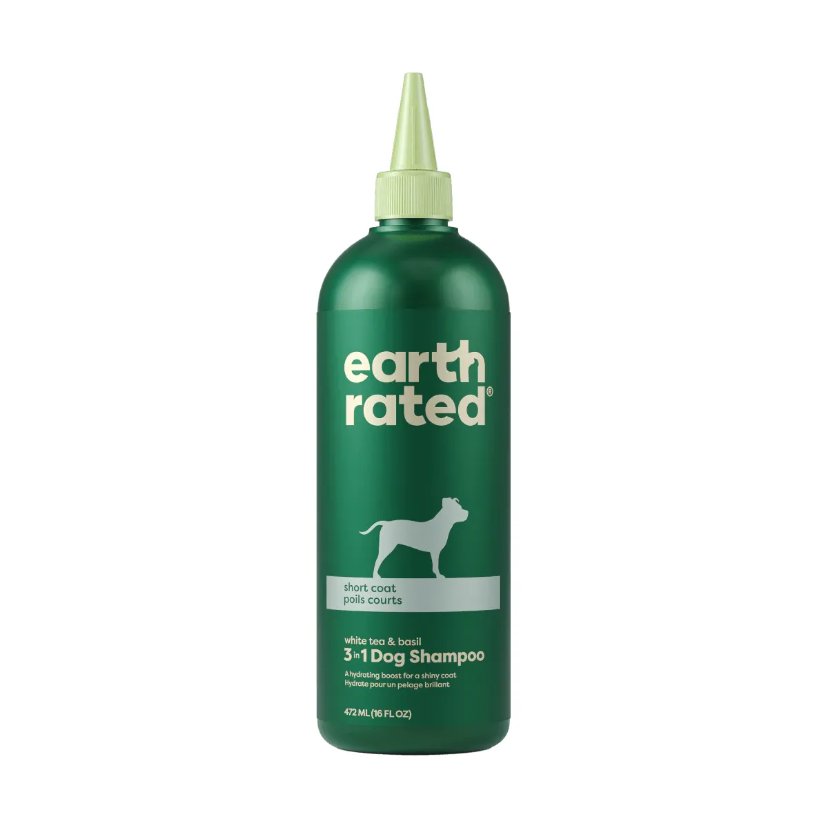 Earth Rated 3 In 1 Dog Shampoo For Short Coats