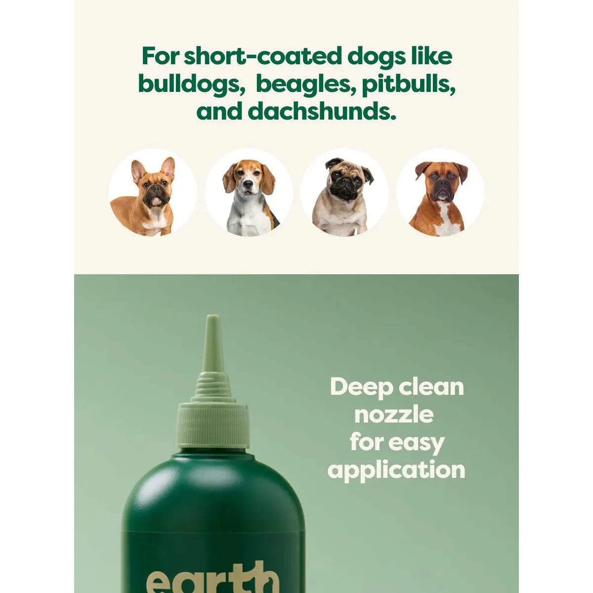 Earth Rated 3 In 1 Dog Shampoo For Short Coats - Image 4
