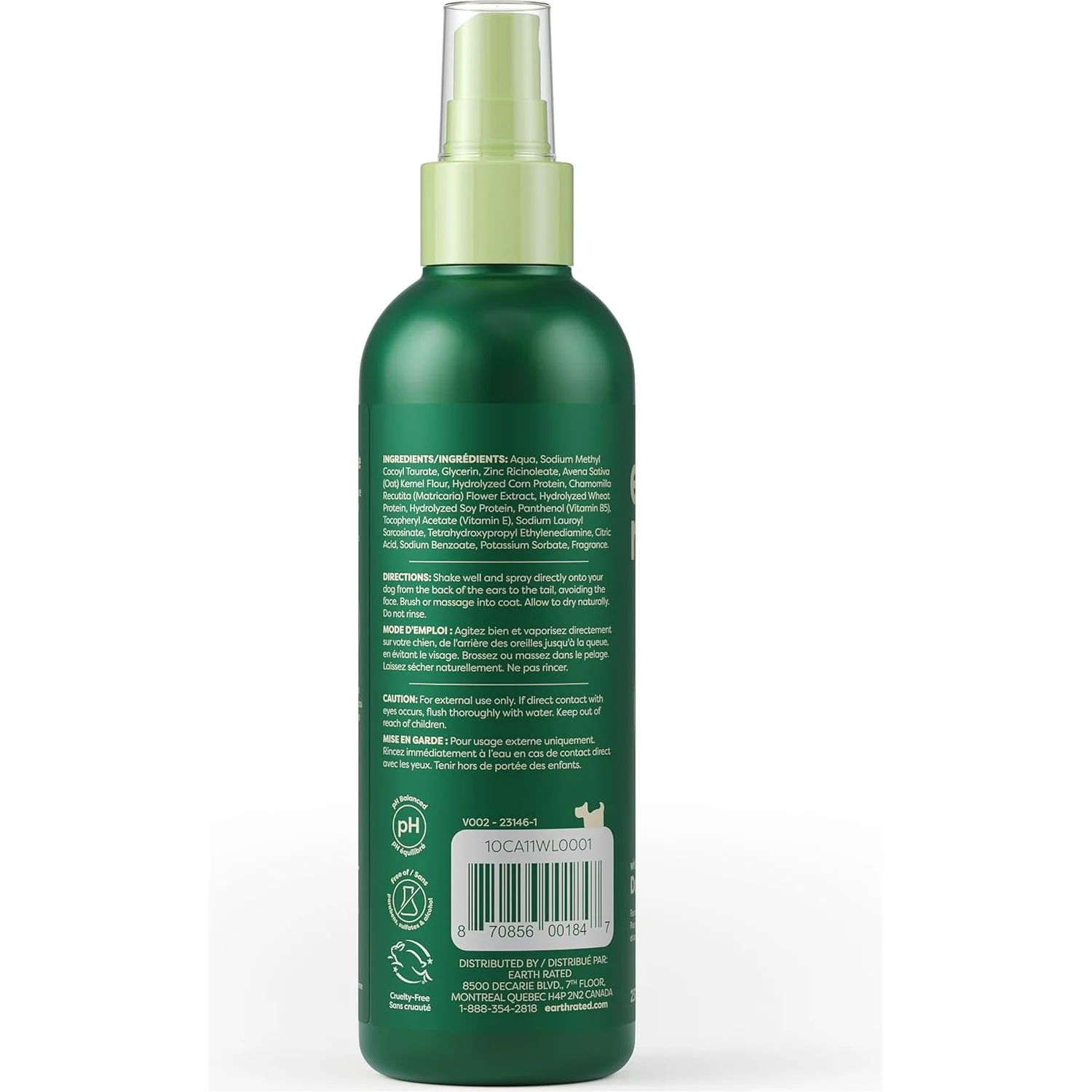Earth Rated Deodorizing & Odor-Eliminating Spray for Dogs & Puppies White Tea & Basil Scent - Image 7