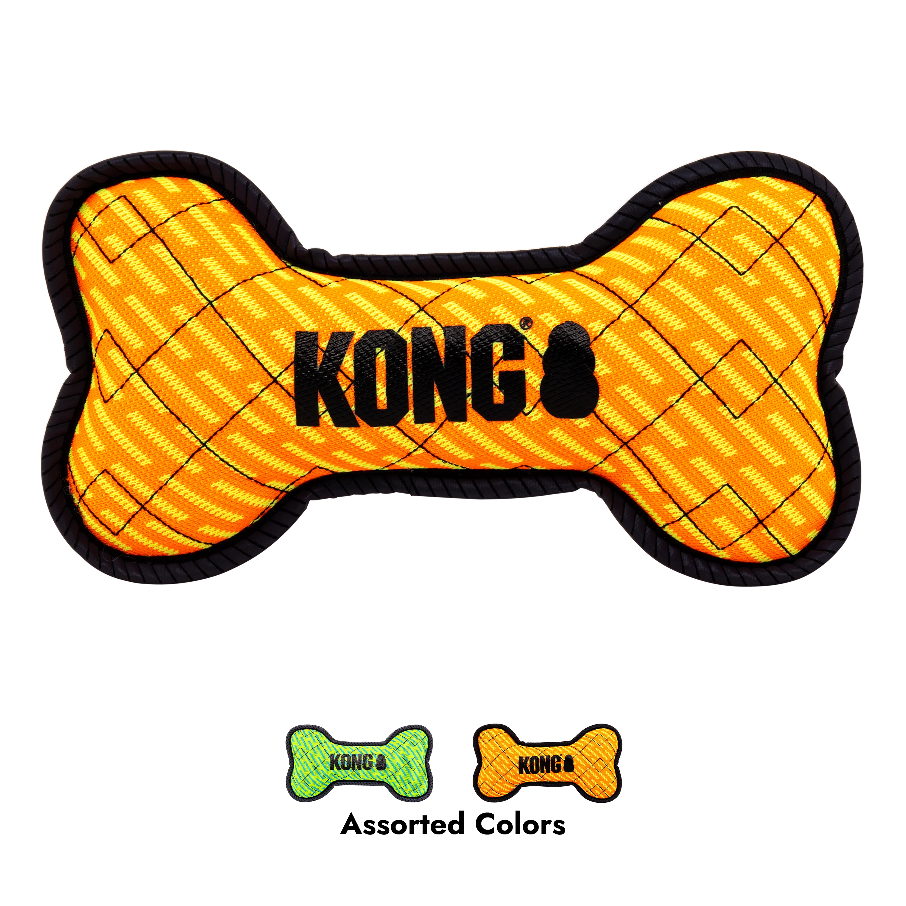 Kong Armour Bone Dog Toy Assorted Colours - Image 3