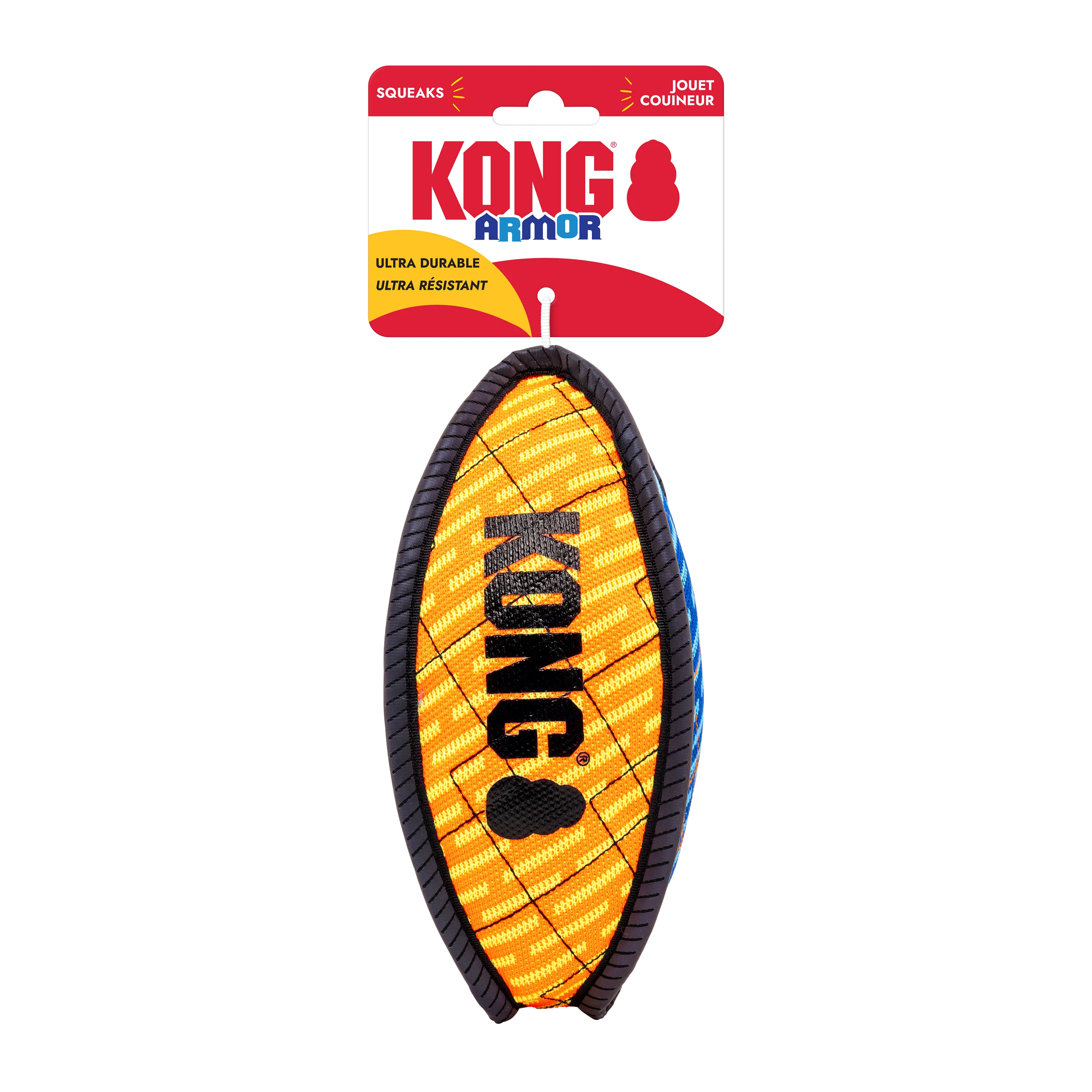 Kong Armour Football Dog Toy Assorted Colours - Image 2