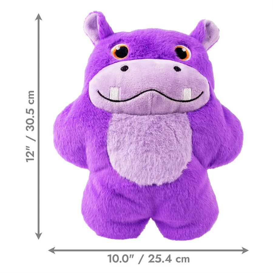 Kong Snuzzles Hippo XL Dog Toy - Image 2