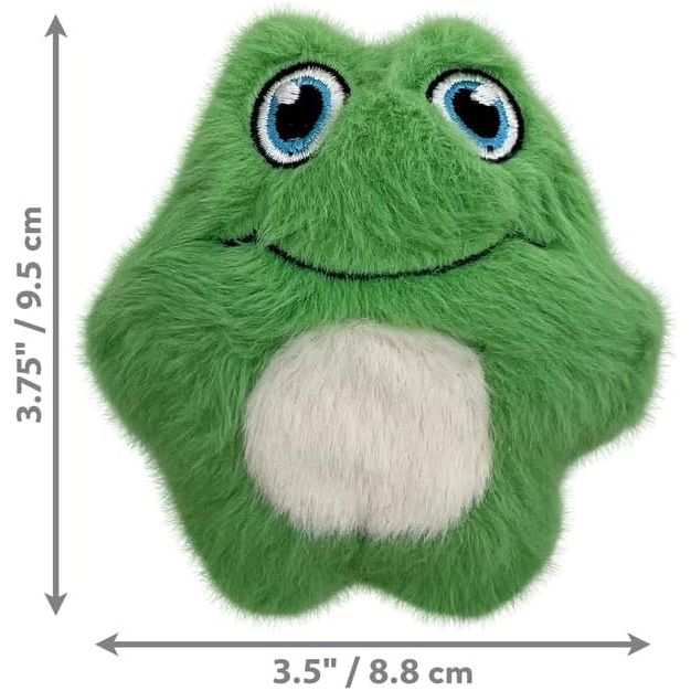 Kong Snuzzles Mini Frog Dog Toy - Image 2