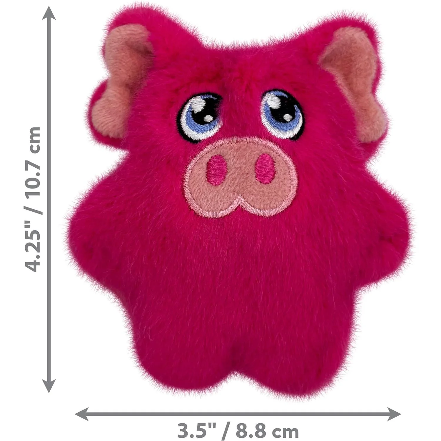 Kong Snuzzles Mini Pig Dog Toy - Image 2
