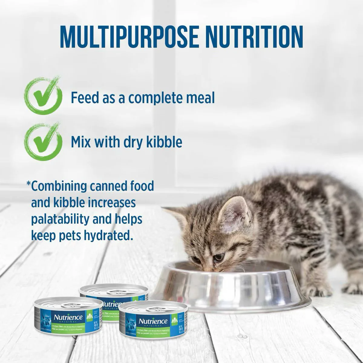Nutrience Original Kitten Chicken Pate Wet Cat Food - Image 2