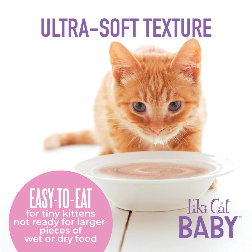 Tiki Baby Cat Weaning Puree Chicken & Chicken Liver Recipe in Broth - Image 7