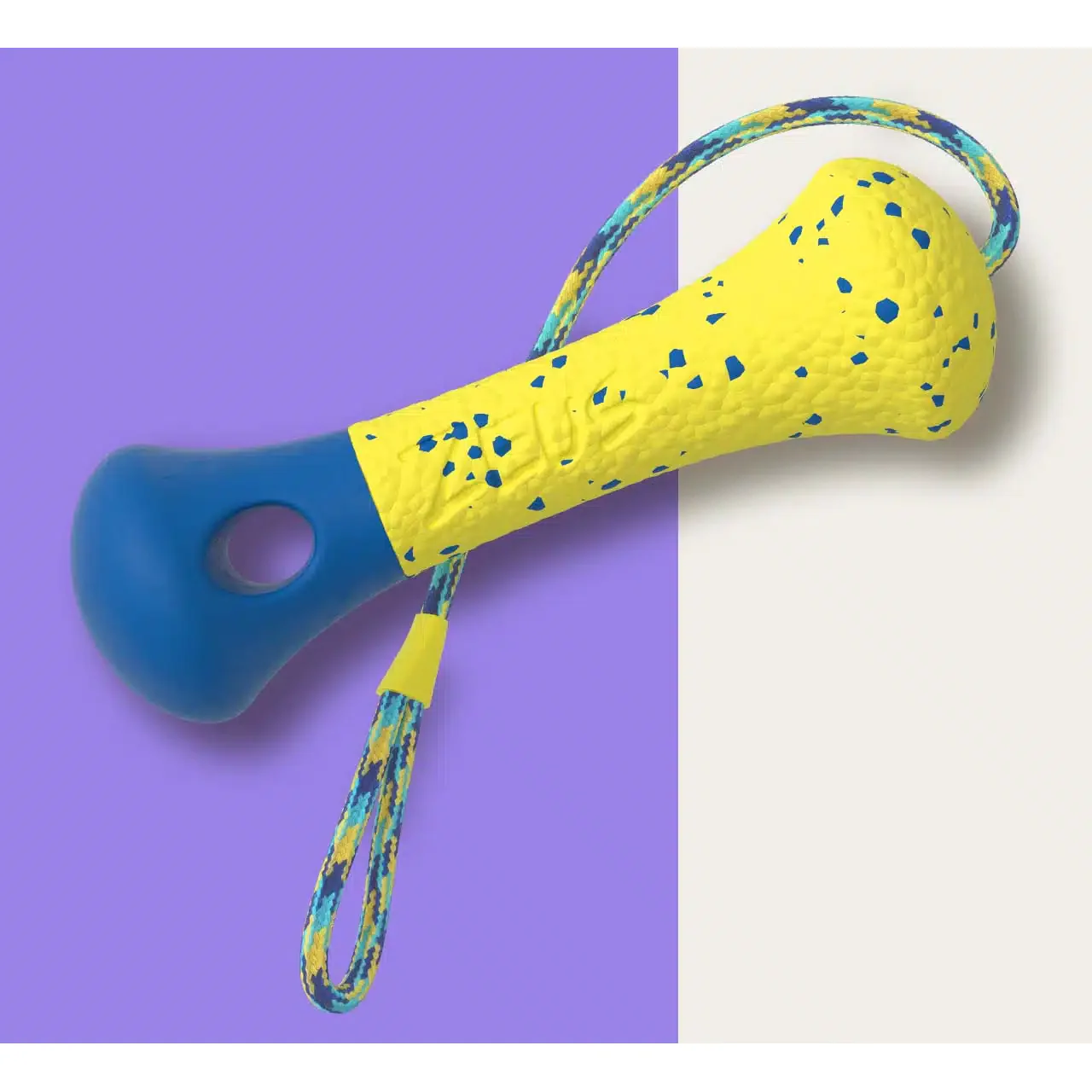 Zeus Nitro Weighted Buoy With Rope Dog Toy - Image 7