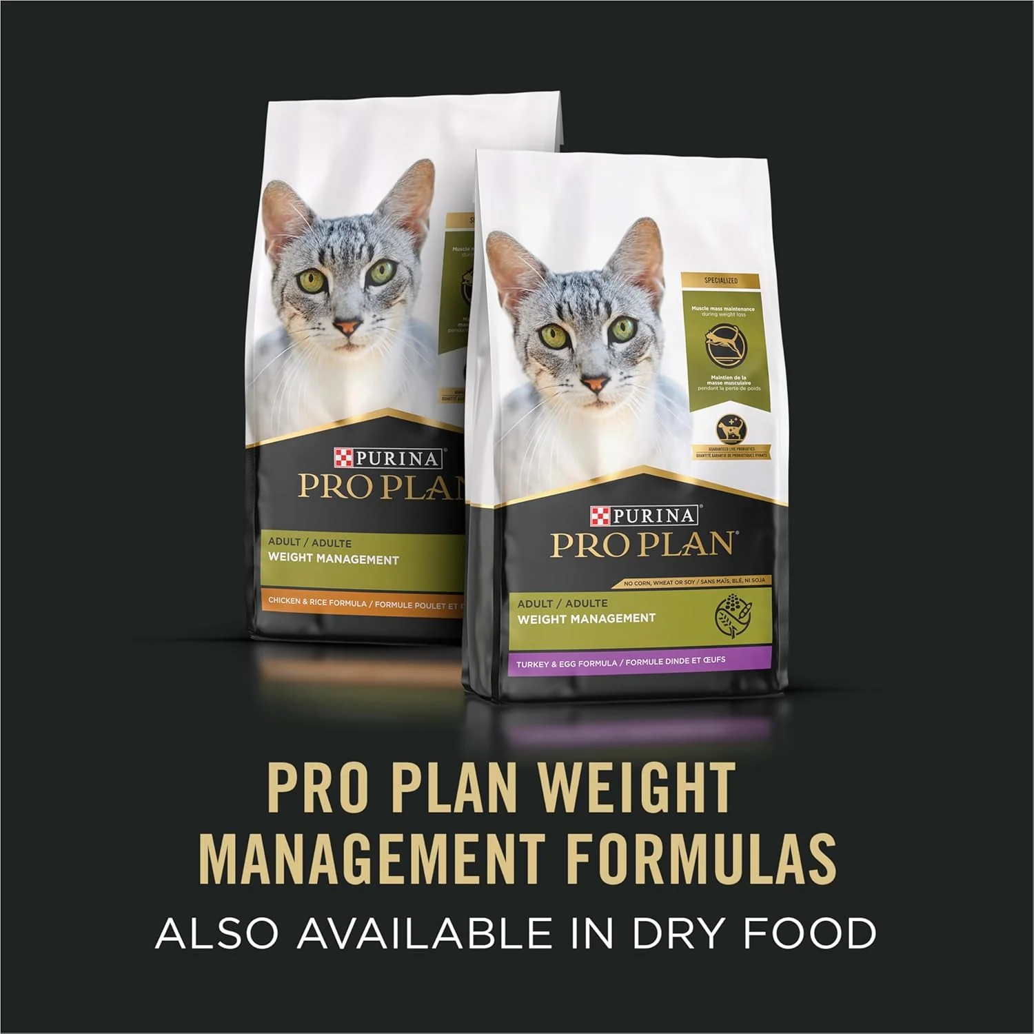 Purina Pro Plan Focus Adult Weight Management Turkey and Rice Wet Cat Food - Image 6