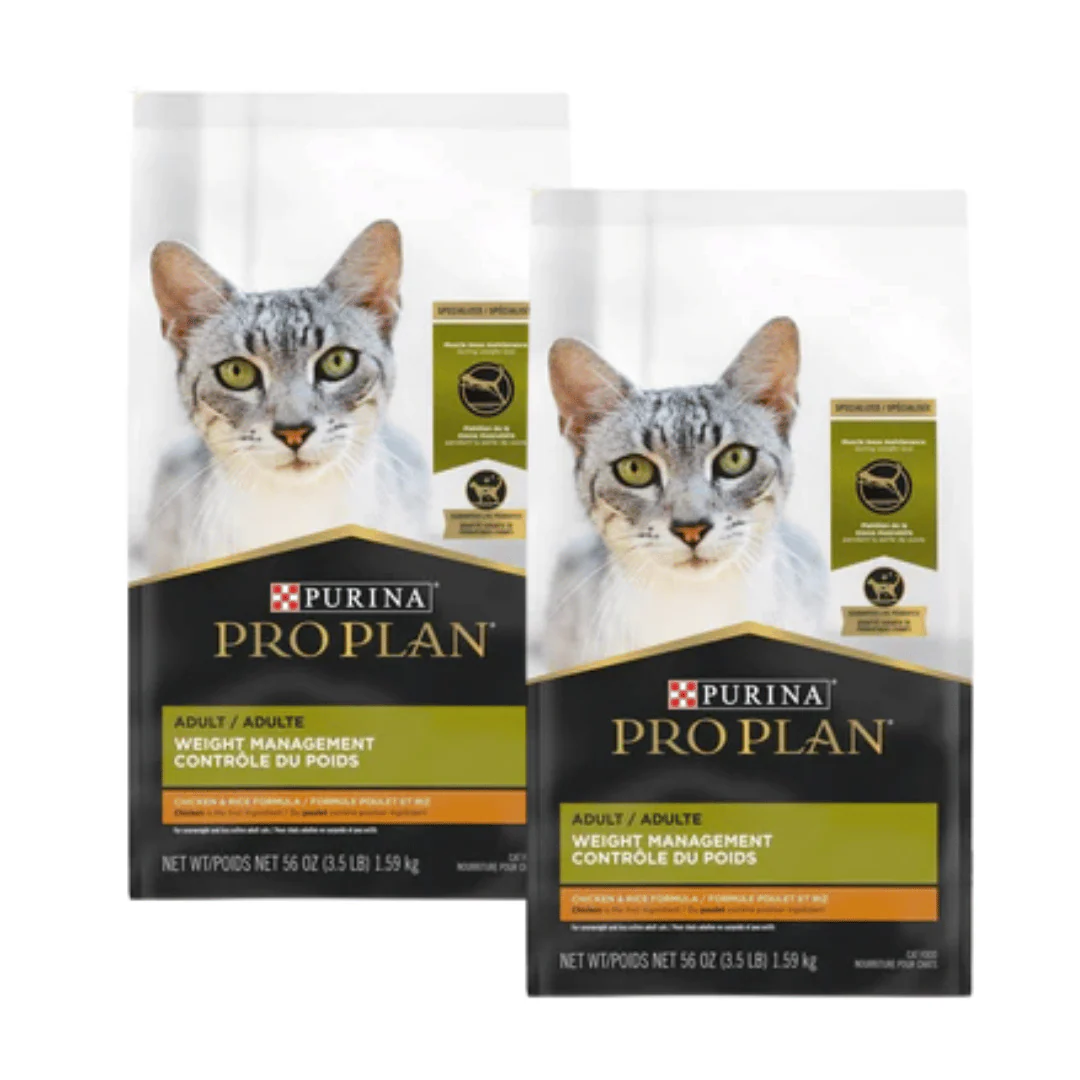 Purina Pro Plan Adult Weight Management Chicken & Rice Dry Cat Food - Image 3