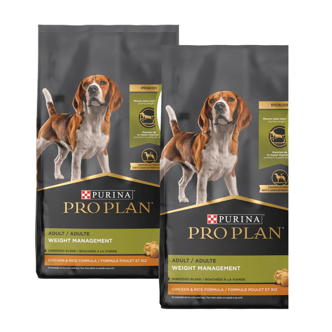 Purina Pro Plan Adult Weight Management Shredded Blend Chicken & Rice Formula Dry Dog Food - Image 9
