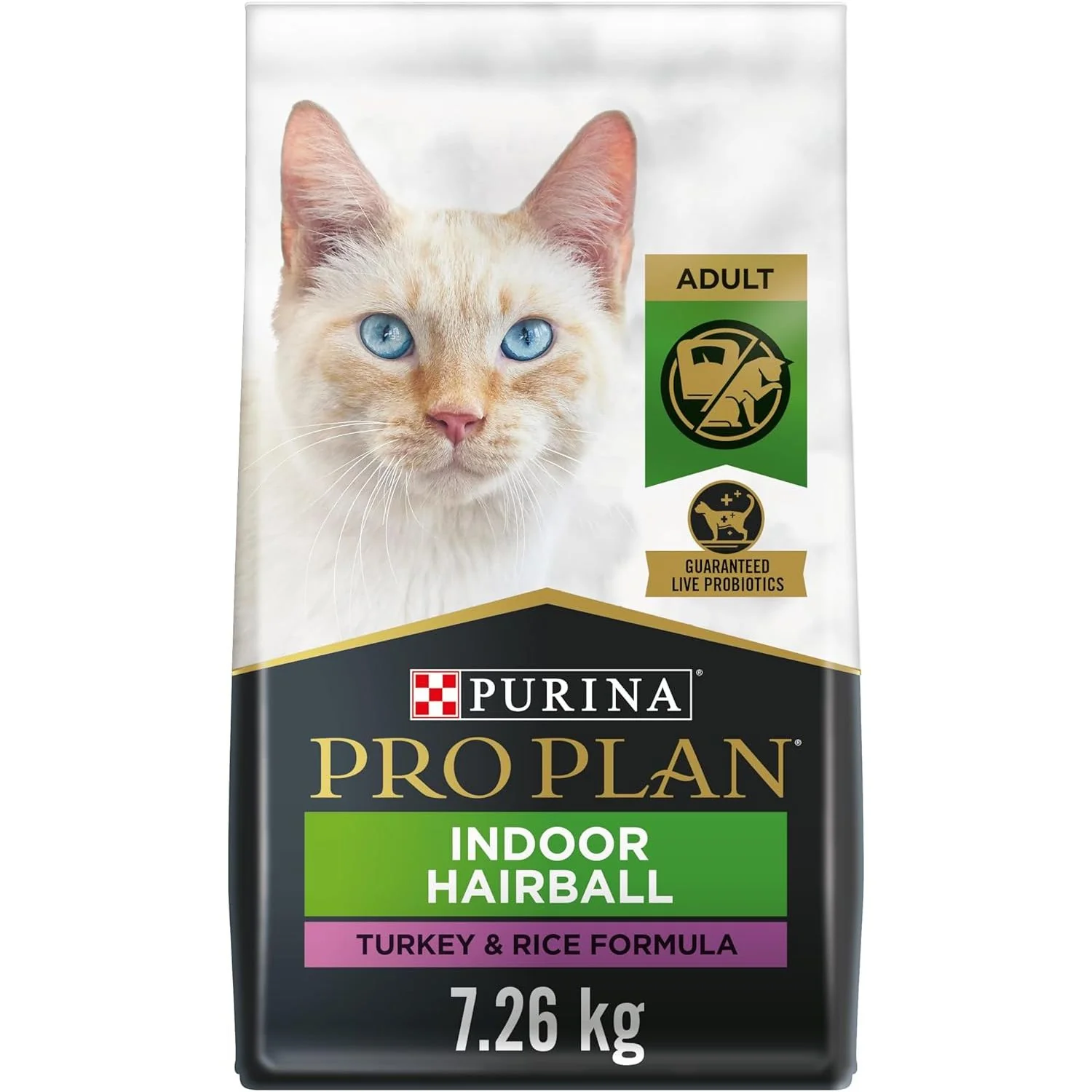 Purina Pro Plan Cat Food Adult Indoor Hairball Turkey - Image 12