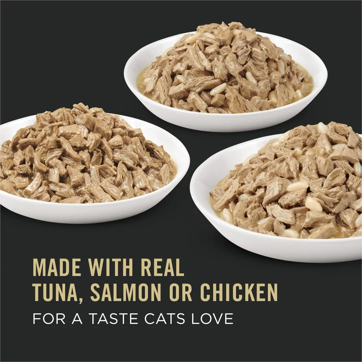 Purina Pro Plan Complete Essentials Favourites Tuna Entree, Salmon & Rice Entree, Chicken & Rice Entree Variety Pack Wet Cat Food - Image 8