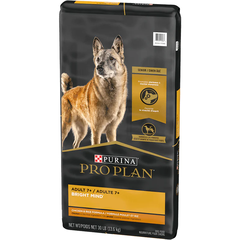 Purina Pro Plan Senior Dog Food With Probiotics Bright Mind 7+ Chicken & Rice Formula - Image 4