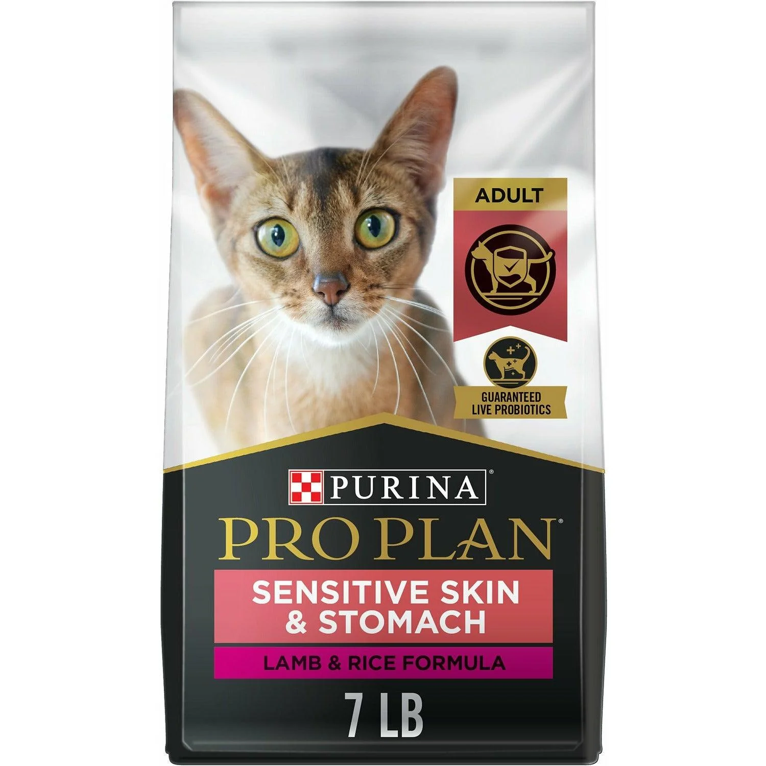 Purina Pro Plan Sensitive Skin and Stomach Cat Food Lamb and Rice Formula