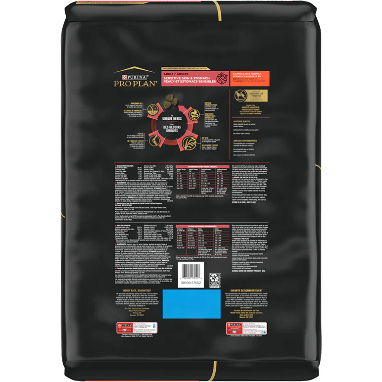Purina Pro Plan Sensitive Skin and Stomach Dog Food With Probiotics Salmon & Rice Formula - Image 13