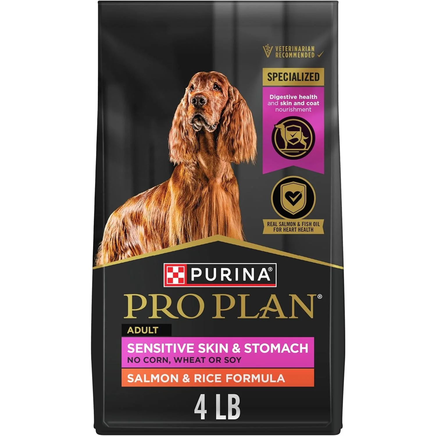 Purina Pro Plan Sensitive Skin and Stomach Dog Food With Probiotics Salmon & Rice Formula - Image 16