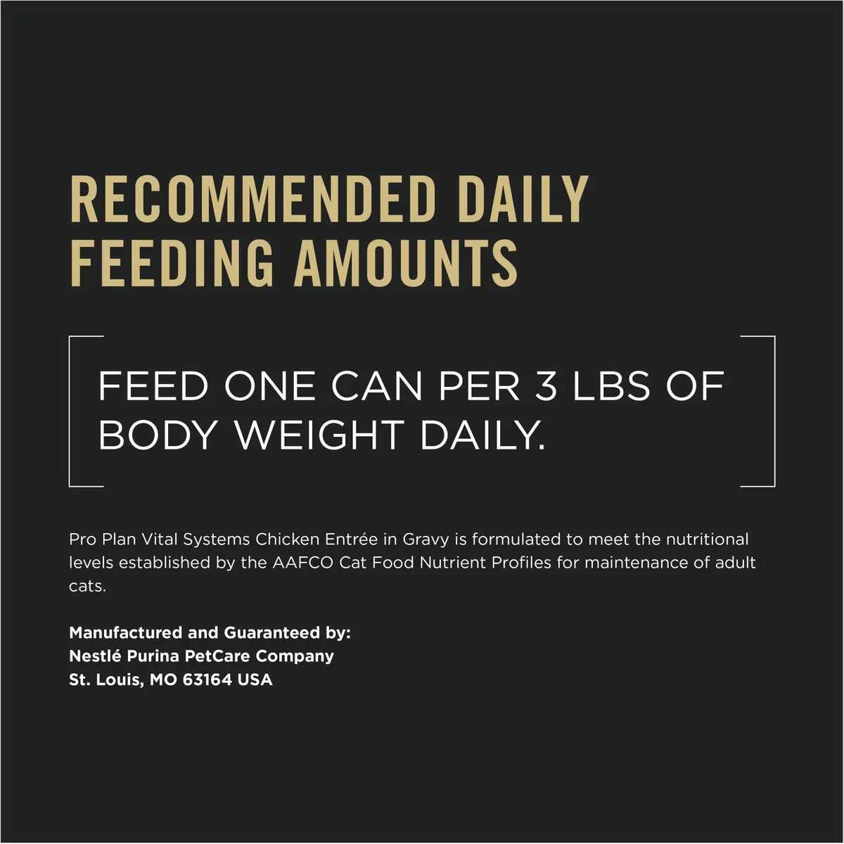 Purina Pro Plan Vital Systems Chicken Entree in Wet Cat Food Gravy - Image 8
