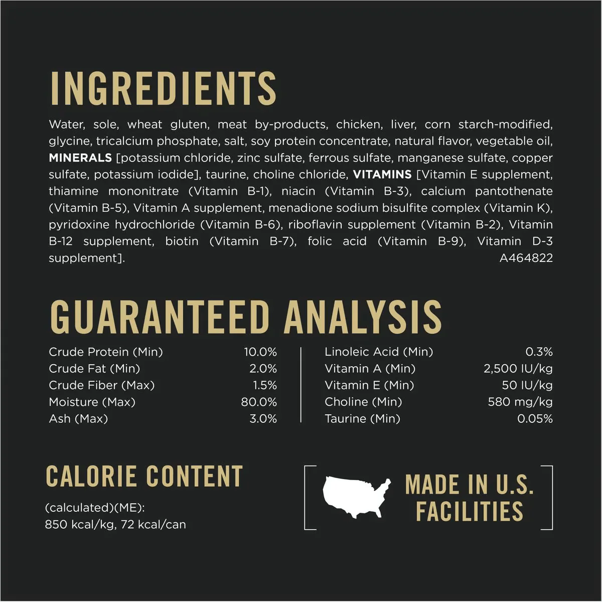 Purina Pro Plan Vital Systems Sole Entree in Wet Cat Food Gravy - Image 5