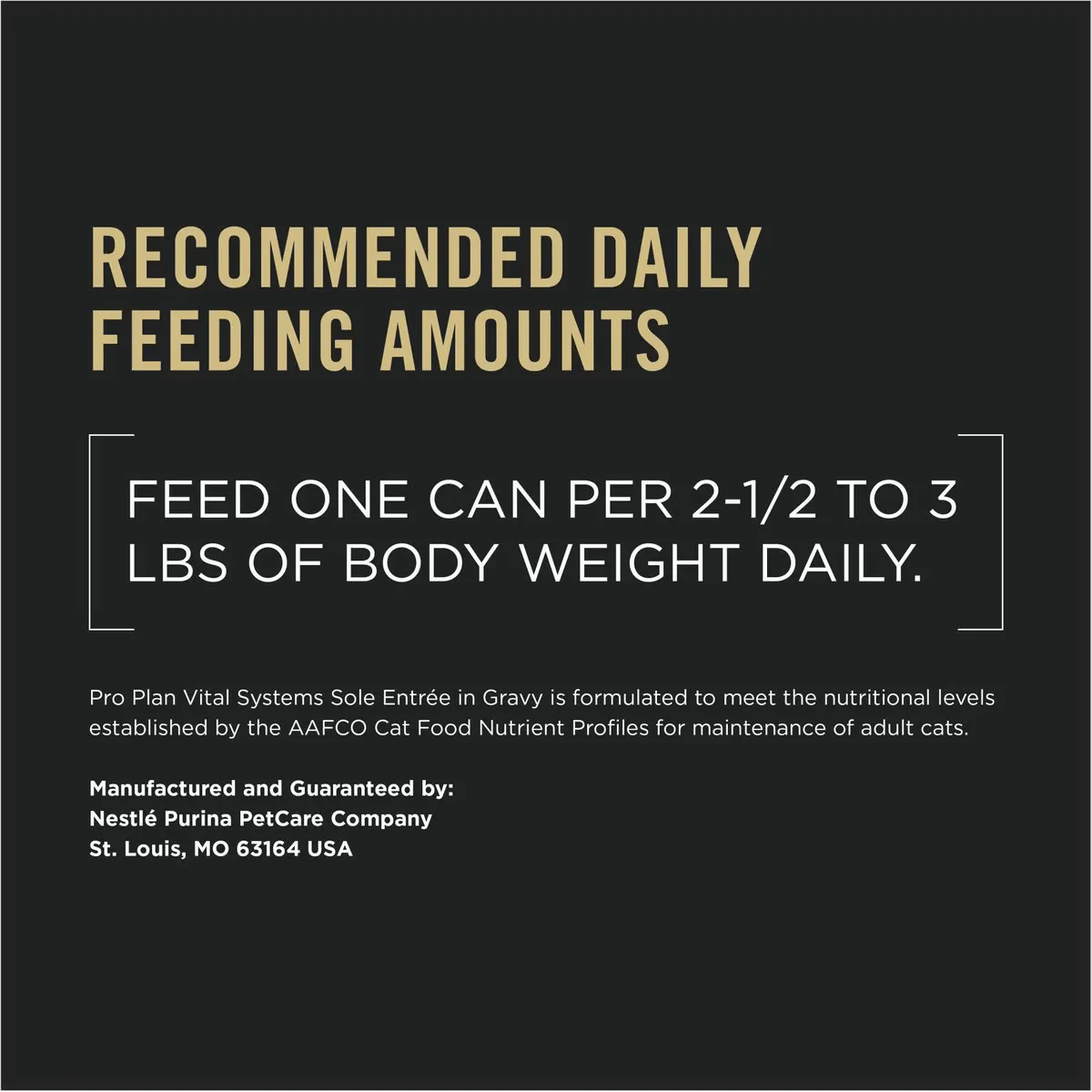 Purina Pro Plan Vital Systems Sole Entree in Wet Cat Food Gravy - Image 8