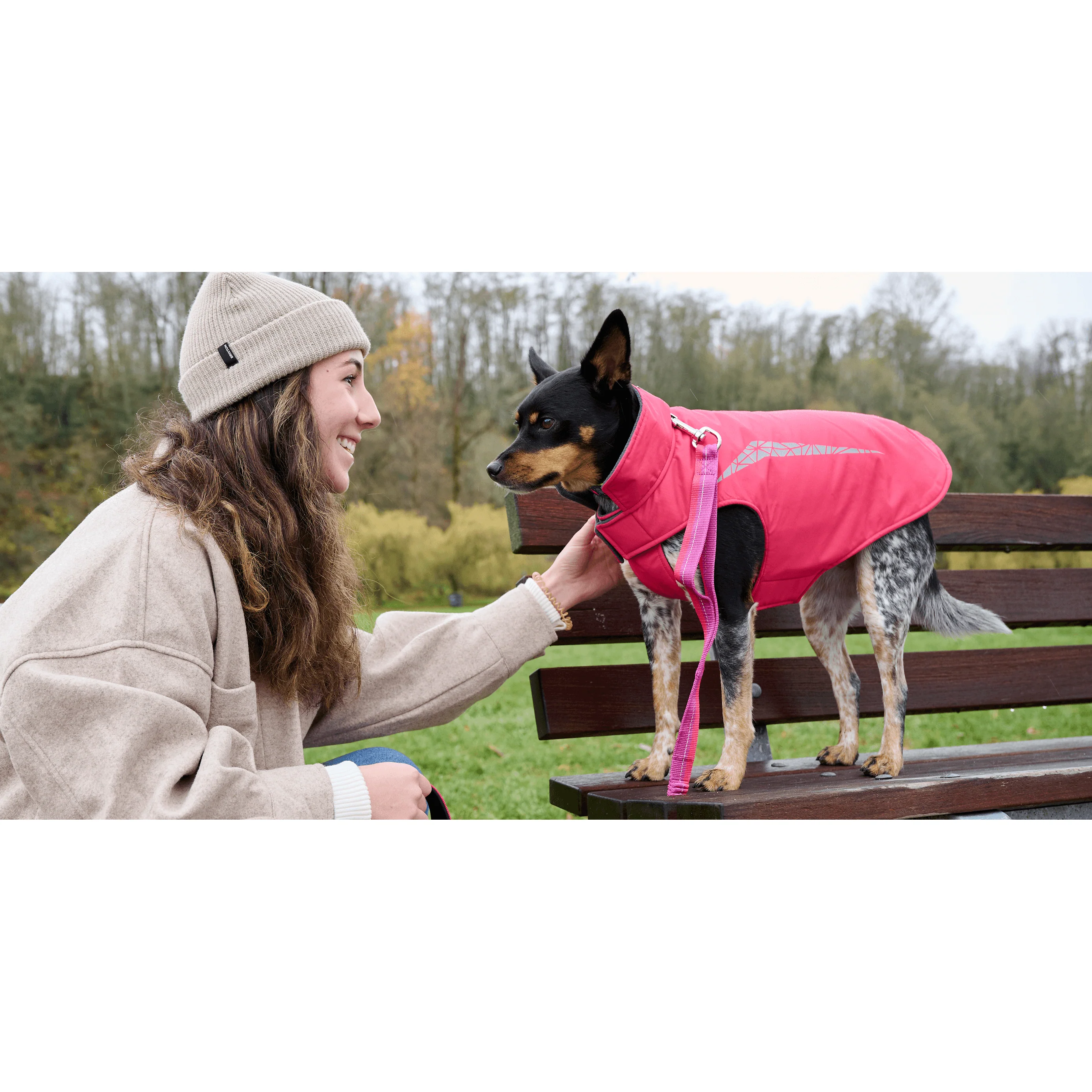 RC Cascade Dog Coat Azalea - Image 2