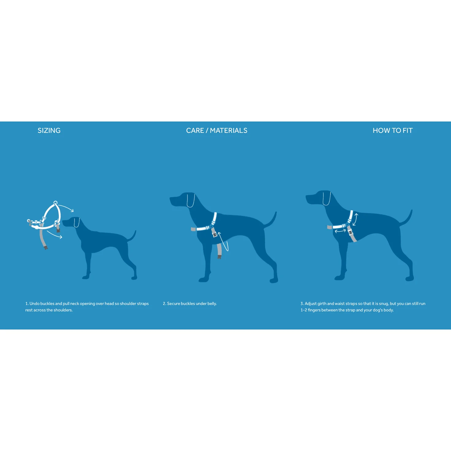 RC Dog Pace No Pull Harness Royal Blue - Image 3