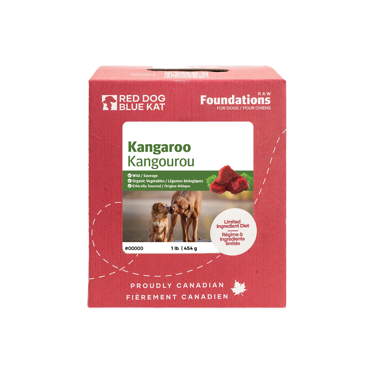 Red Dog Blue Kat Dog Foundations Raw Kangaro Recipe