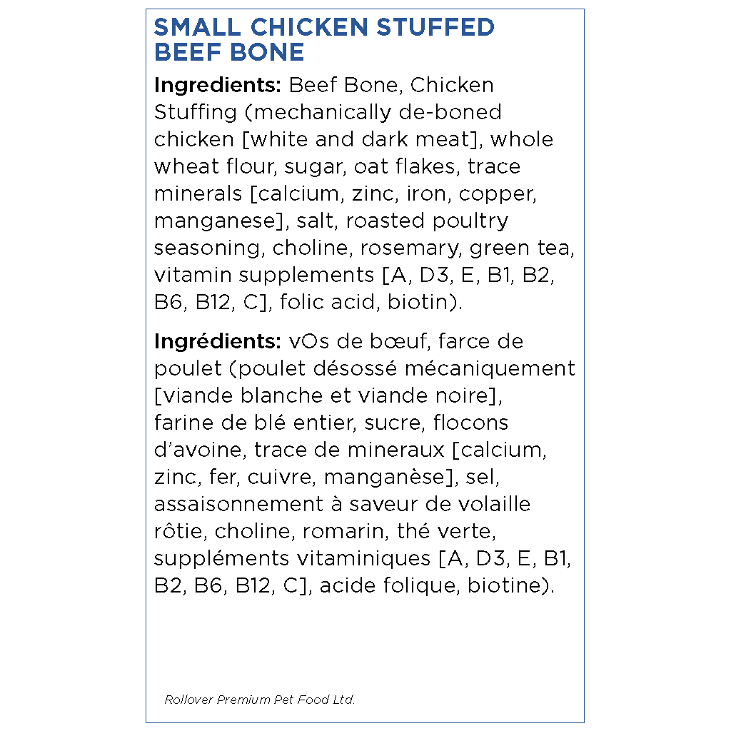 Rollover Stuffed Dog Bone Chicken - Image 4