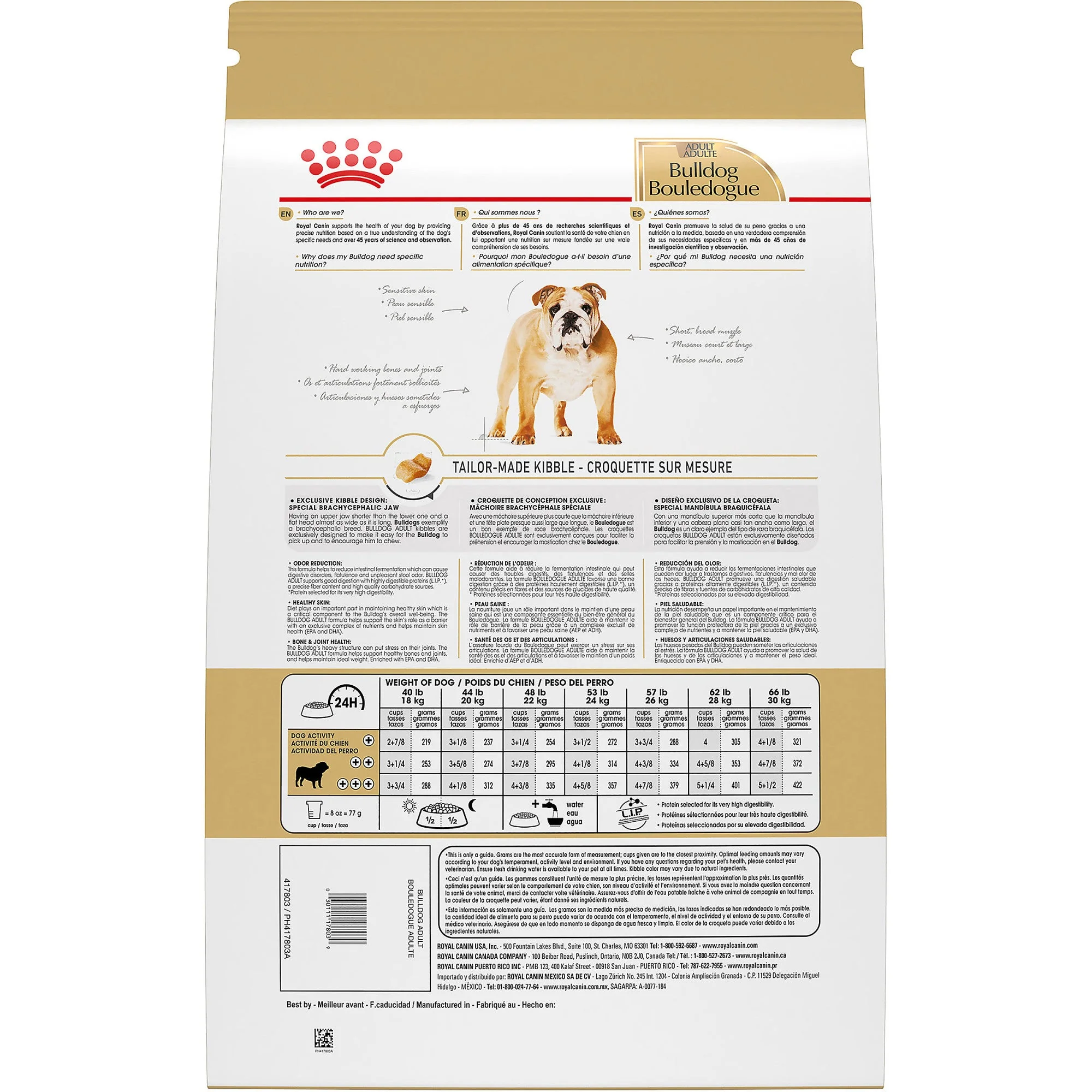 Royal Canin® Breed Health Nutrition® Bulldog Adult Dry Dog Food - Image 7