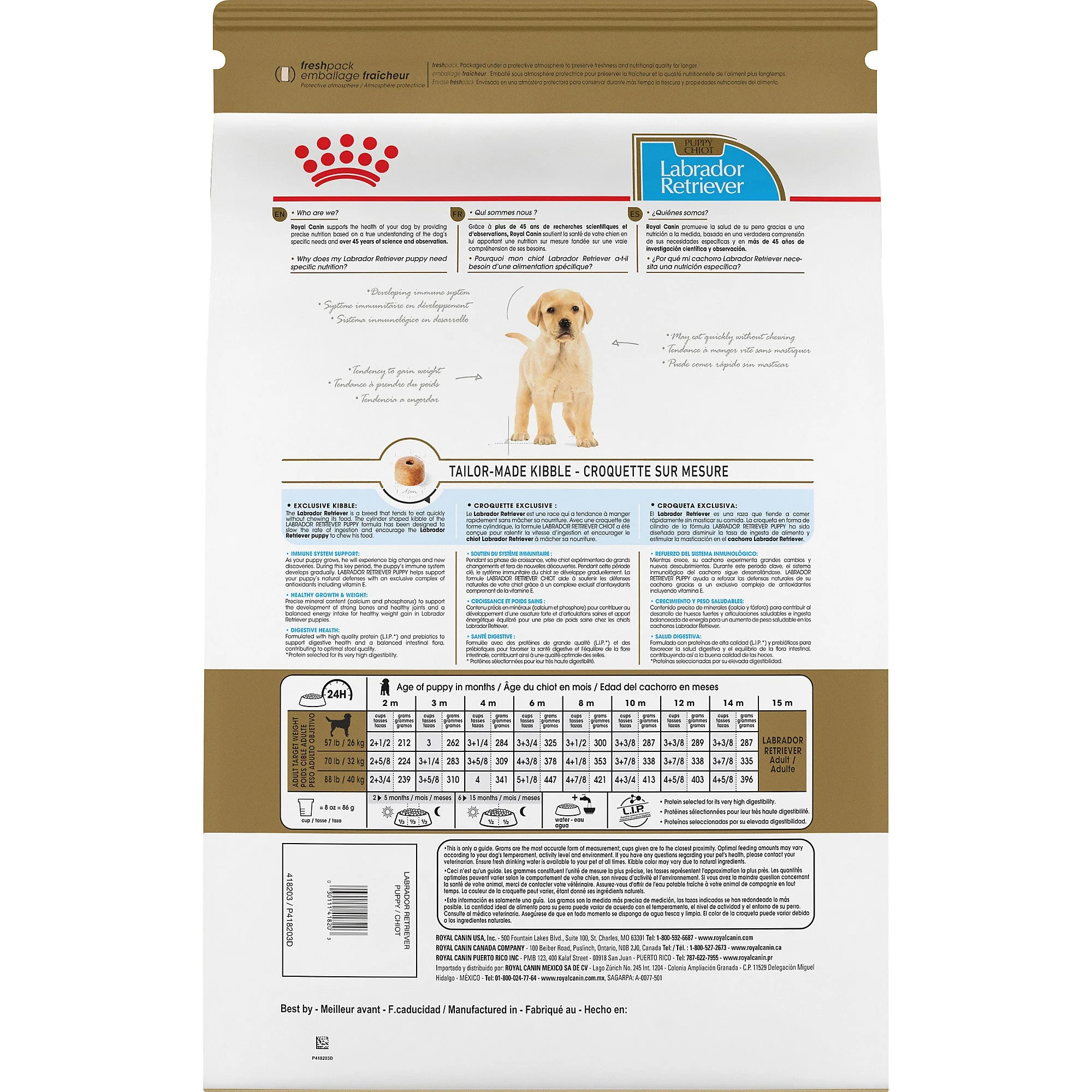 Royal Canin® Breed Health Nutrition® Labrador Retriever Puppy Dry Puppy Food - Image 8