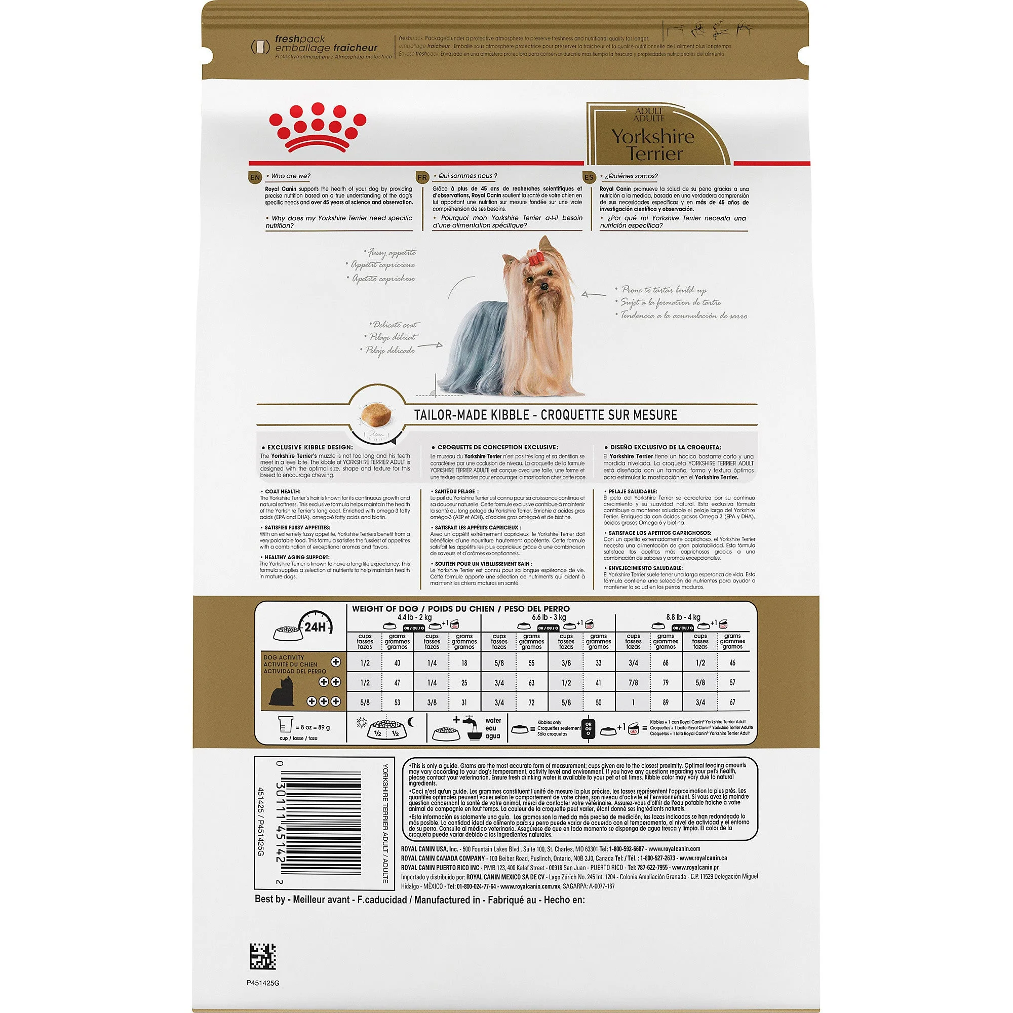 Royal Canin® Breed Health Nutrition® Yorkshire Terrier Adult Dry Dog Food - Image 7