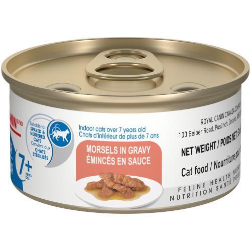 Royal Canin Canned Cat Food Adult 7+ Indoor Morsels in Gravy - Image 2