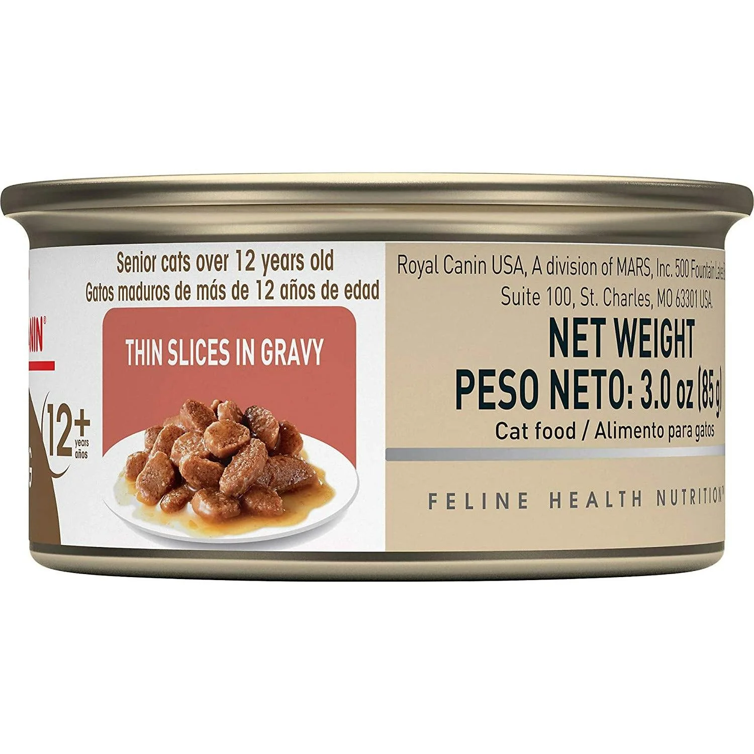 Royal Canin Canned Cat Food Aging 12+ Thin Slices In Gravy - Image 2